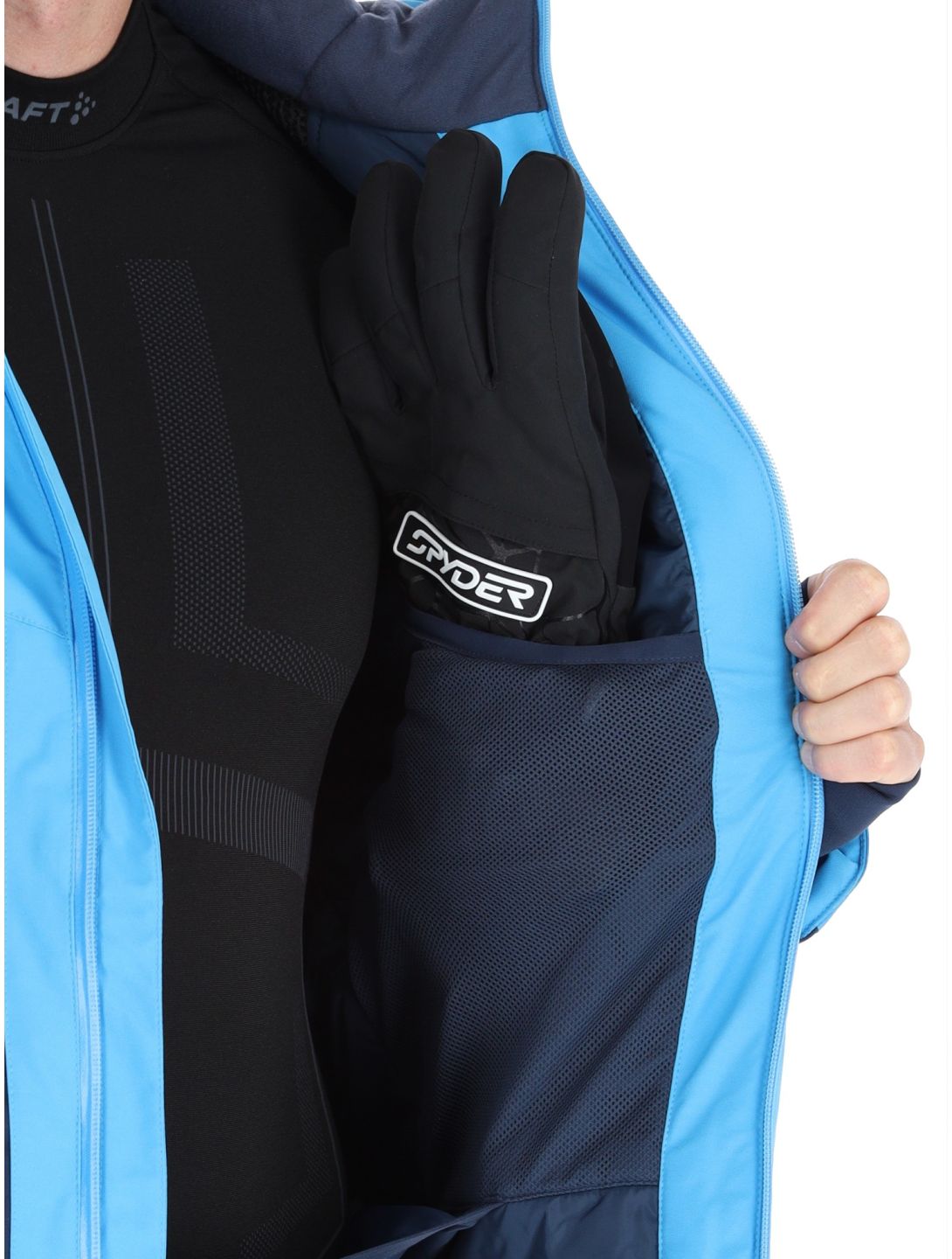 Spyder, Copper veste de ski hommes Aether Blue bleu 