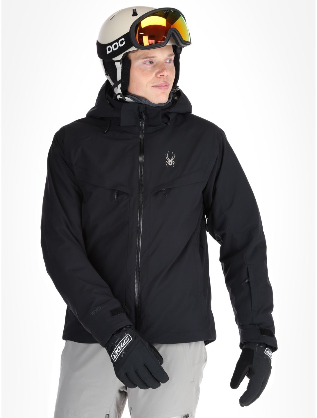 Spyder, Copper veste de ski hommes Black noir 