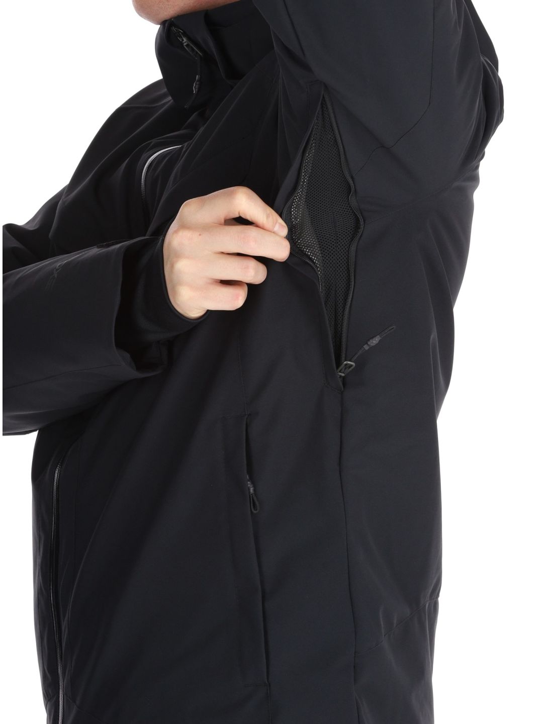 Spyder, Copper veste de ski hommes Black noir 