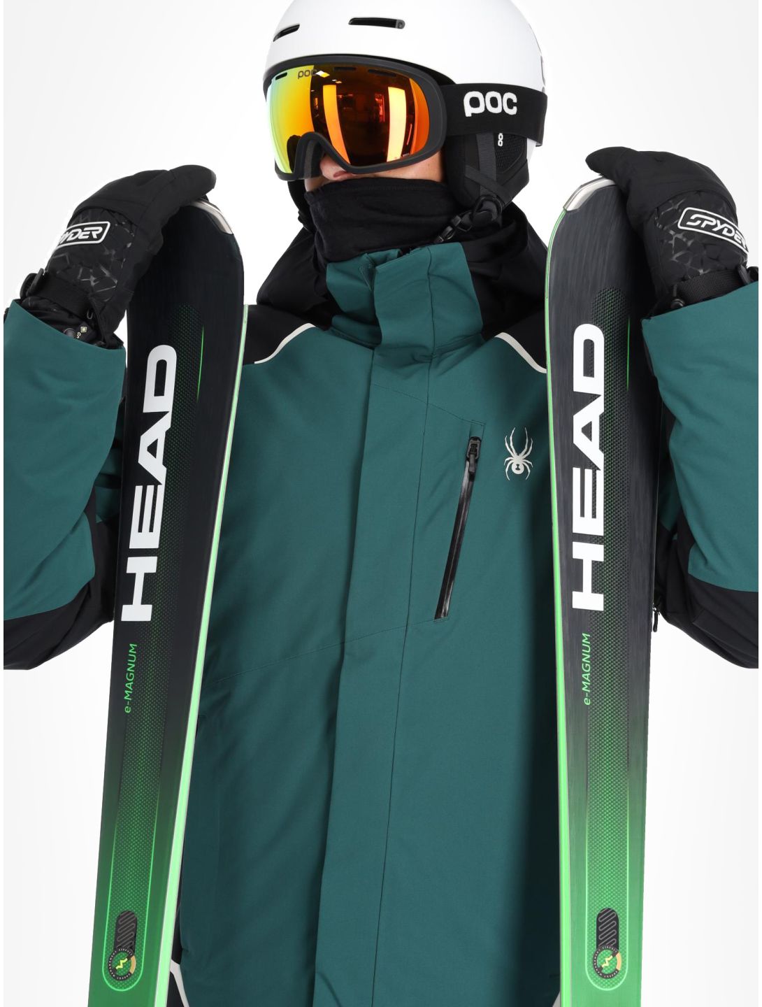 Spyder, Copper veste de ski hommes Cypress Green vert 