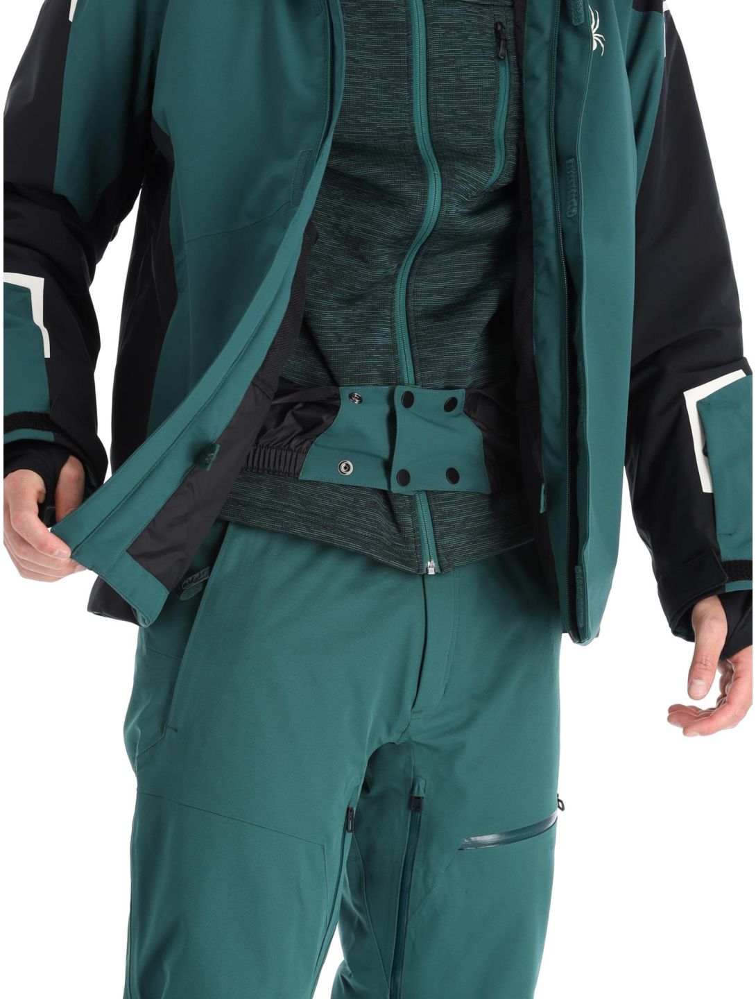 Spyder, Copper veste de ski hommes Cypress Green vert 