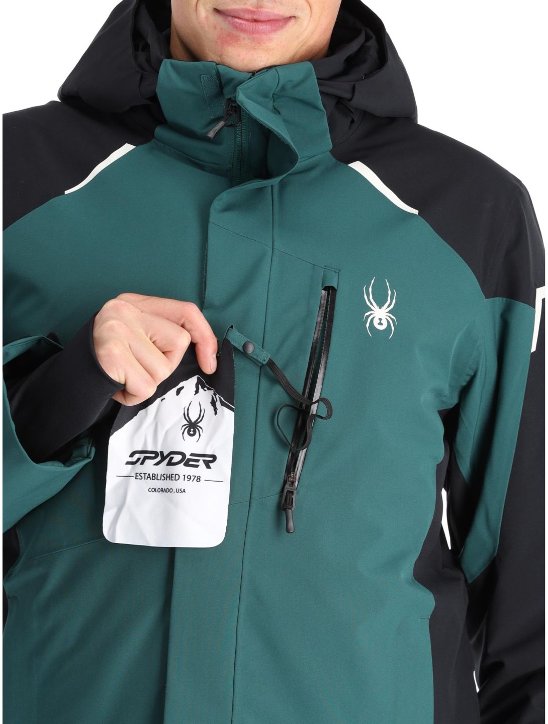 Spyder, Copper veste de ski hommes Cypress Green vert 