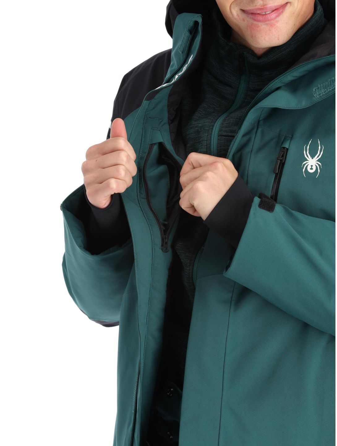 Spyder, Copper veste de ski hommes Cypress Green vert 