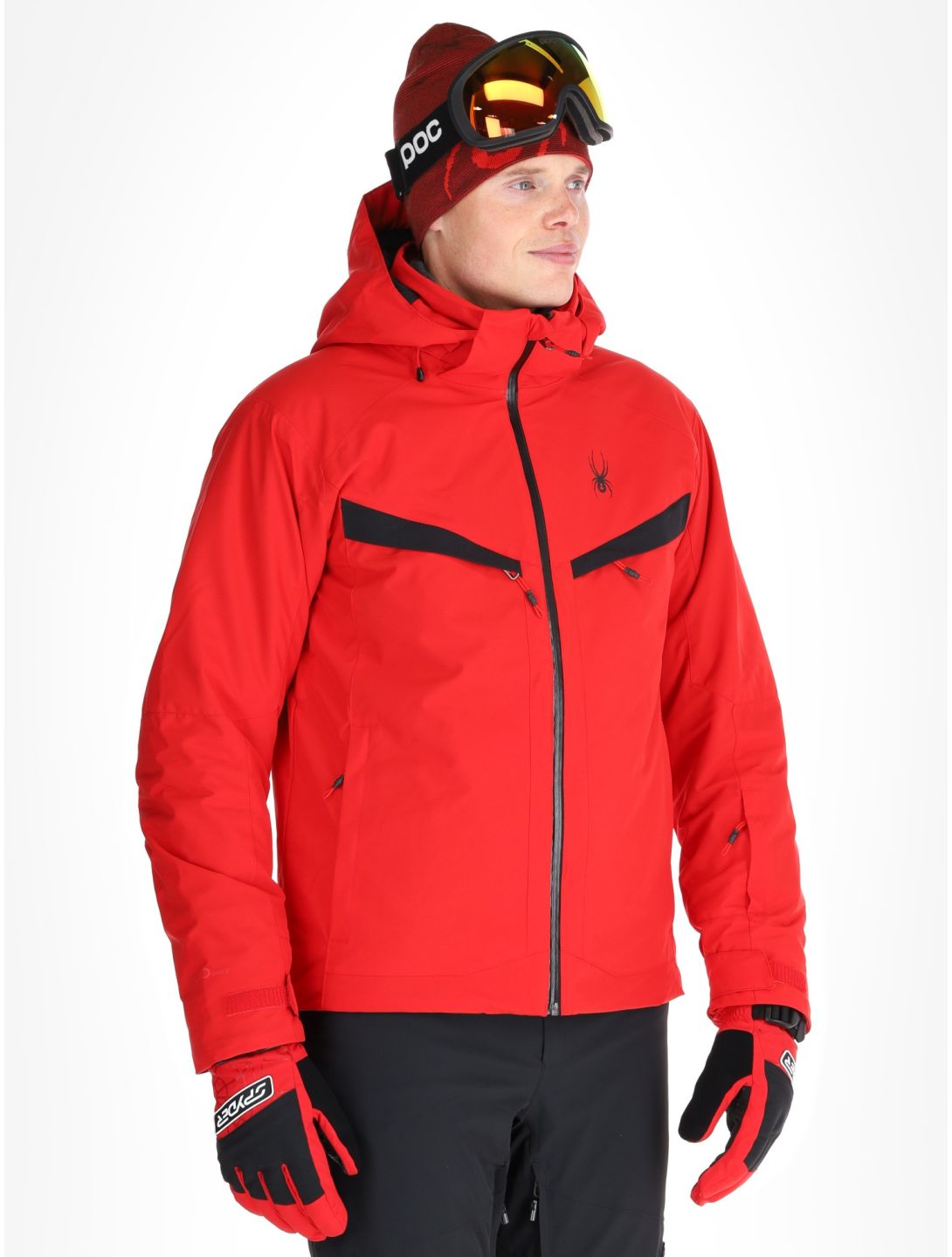 Spyder, Copper veste de ski hommes Spyder Red rouge 