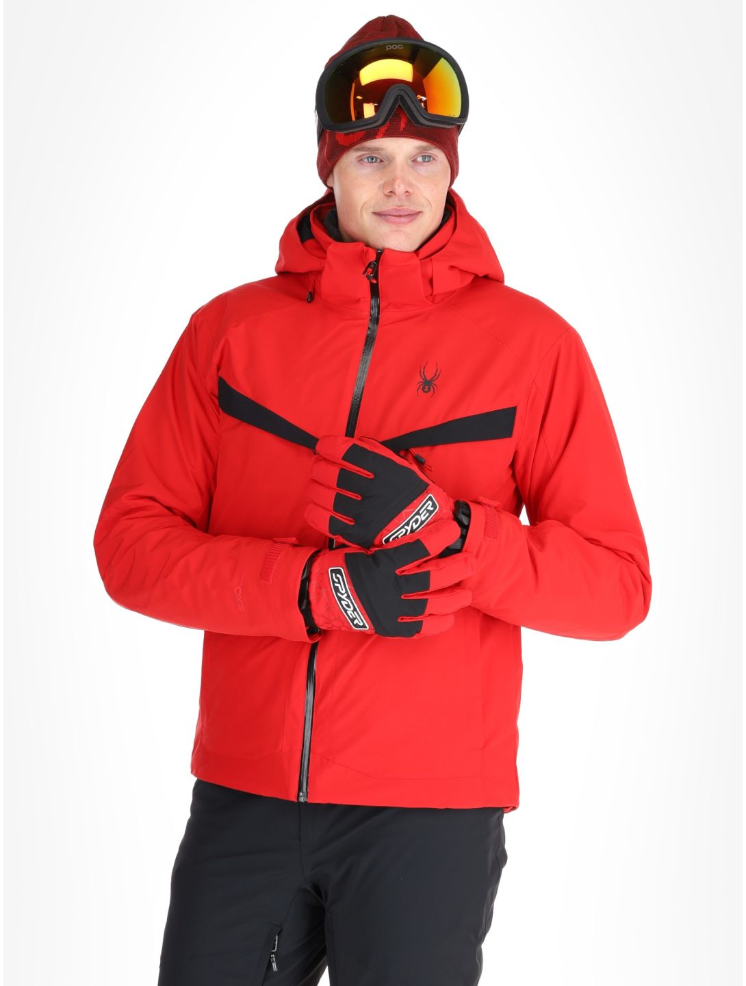 Spyder, Copper veste de ski hommes Spyder Red rouge 