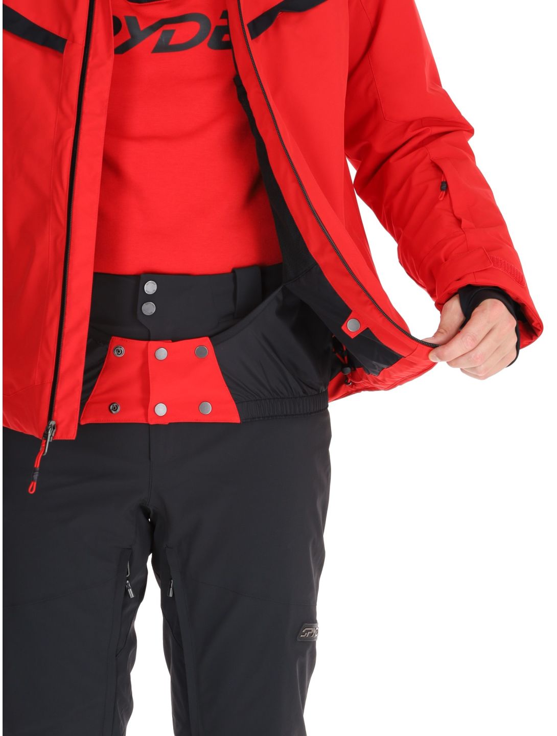 Spyder, Copper veste de ski hommes Spyder Red rouge 