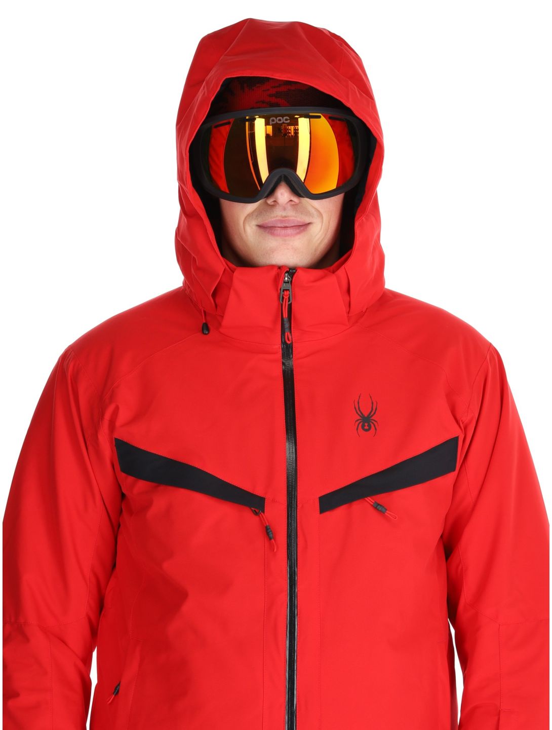 Spyder, Copper veste de ski hommes Spyder Red rouge 