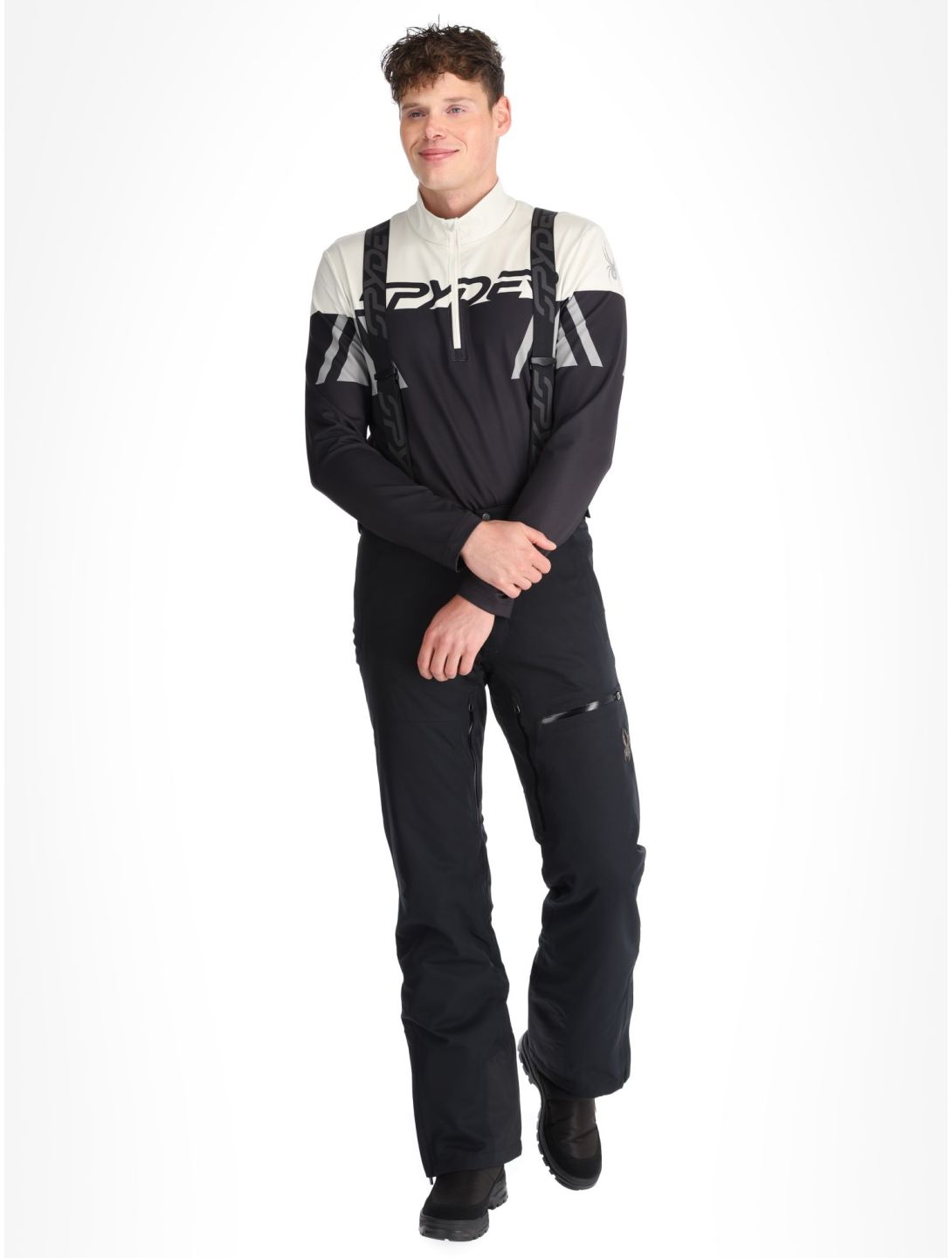 Spyder, Dare pantalon de ski modèle long hommes Black noir 