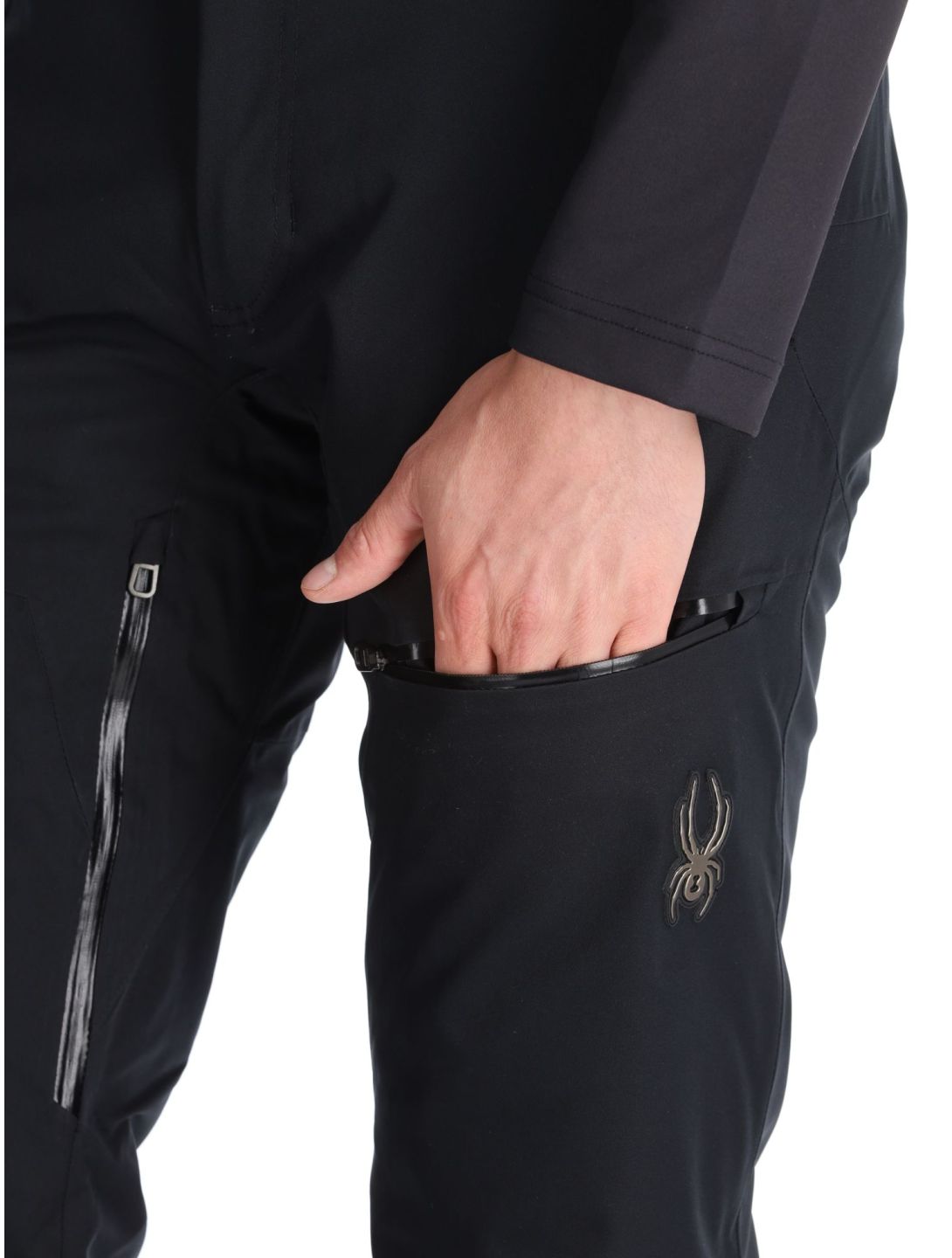 Spyder, Dare pantalon de ski modèle long hommes Black noir 