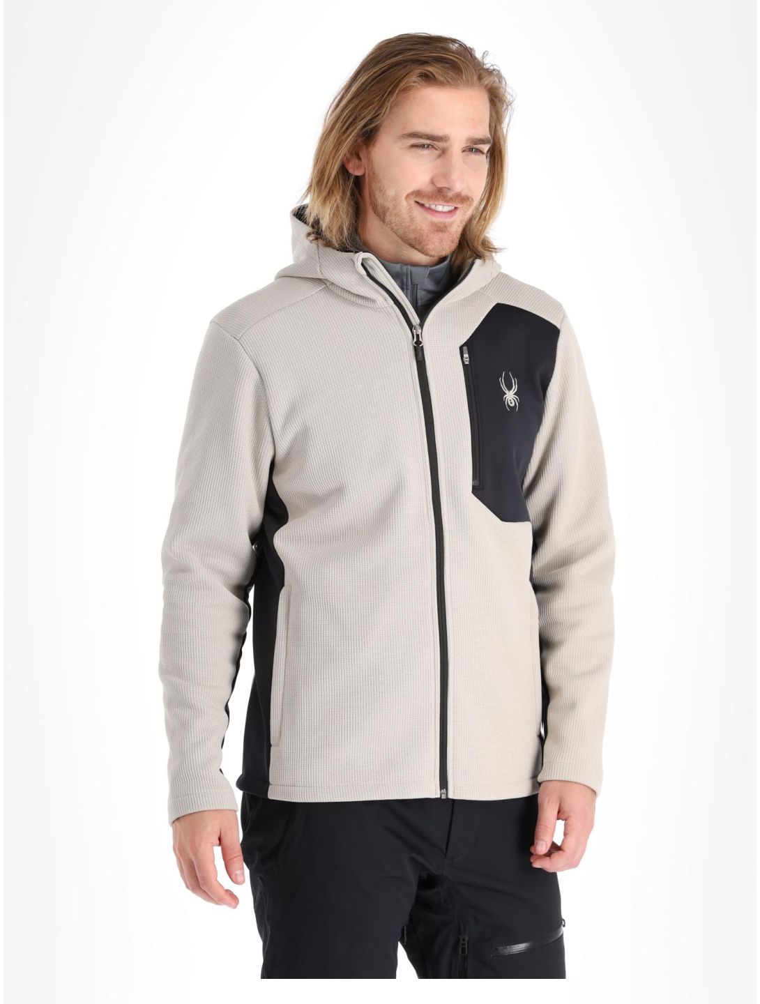 Spyder, Bandit Hooded gilet hommes Sandstorm beige 