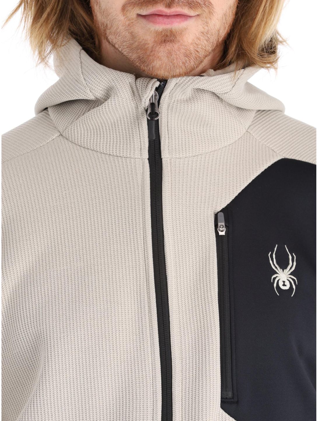 Spyder, Bandit Hooded gilet hommes Sandstorm beige 