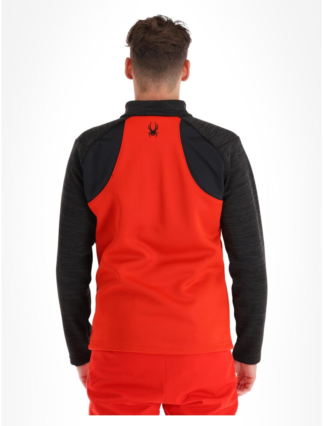 Spyder, Encore gilet hommes Volcano noir, rouge 