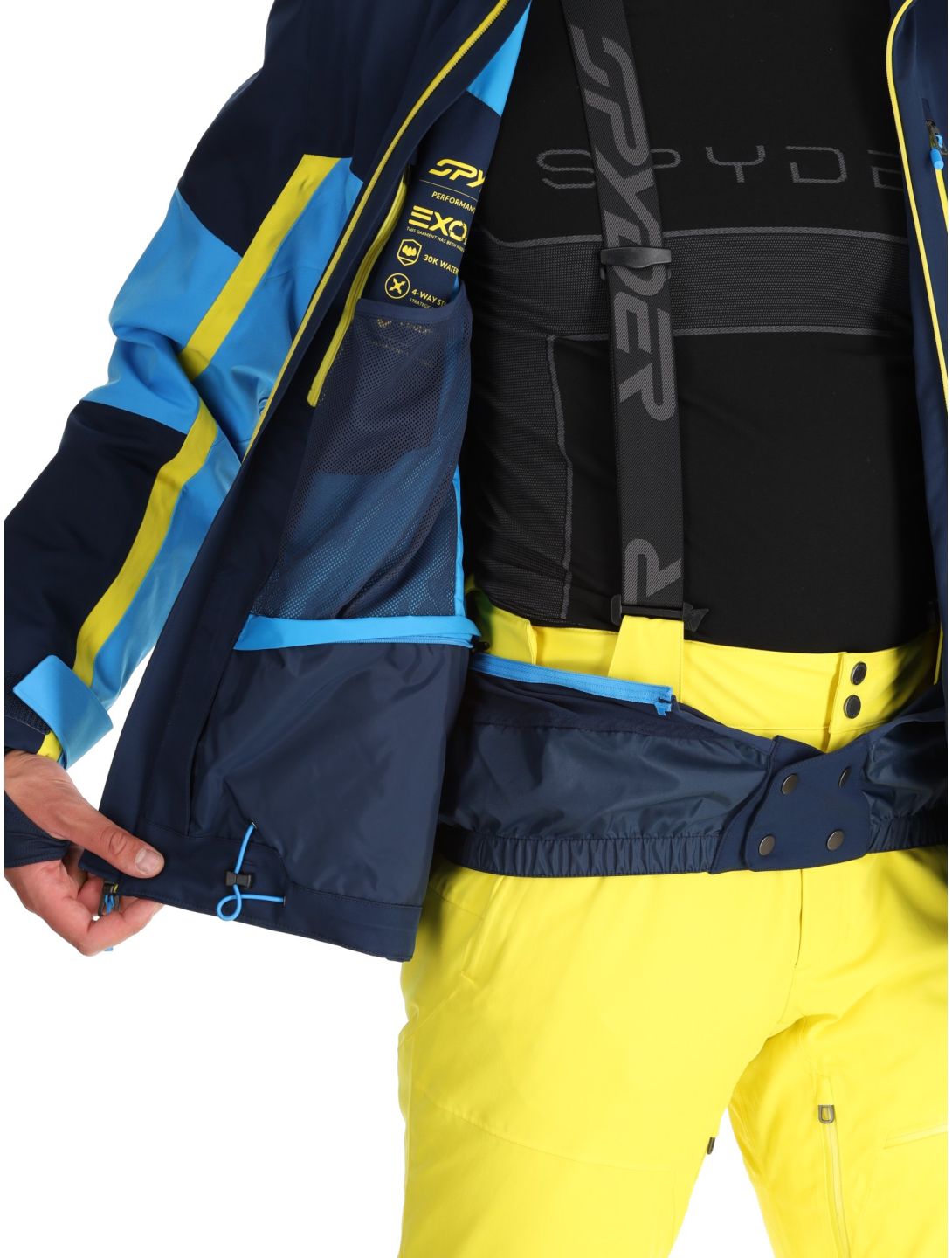 Spyder, Epiphany veste de ski hommes True Navy bleu 