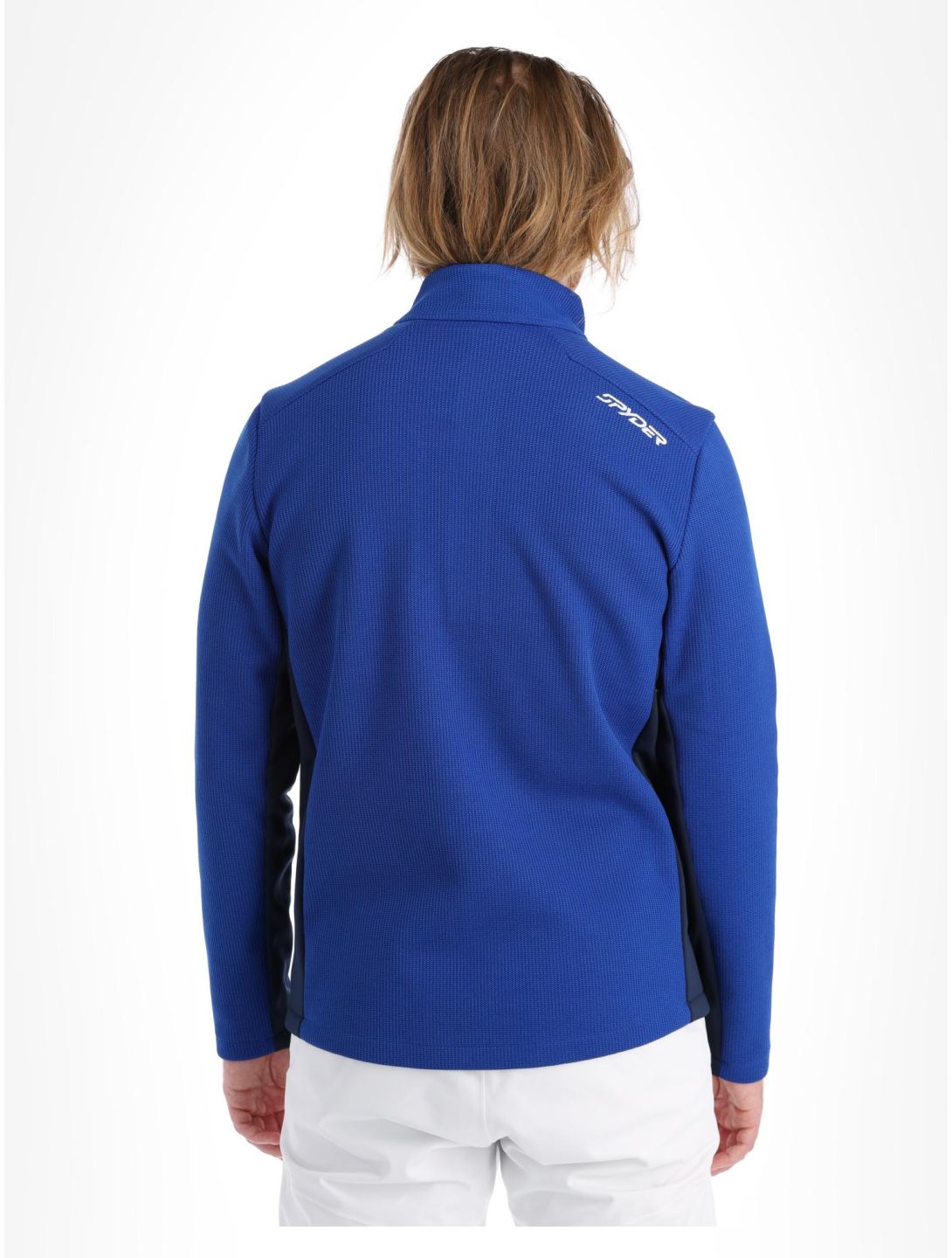 Spyder, Bandit 1/2 Zip pull de ski hommes Electric Blue bleu 