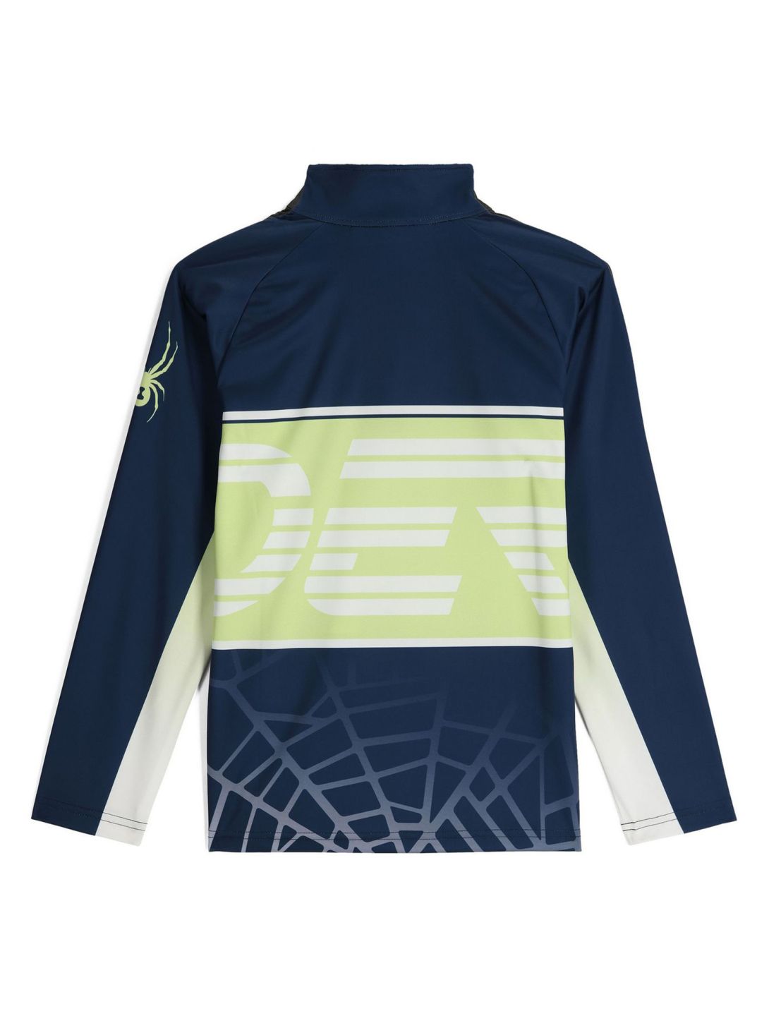 Spyder, Web 1/2 Zip pull de ski enfants True Navy bleu 