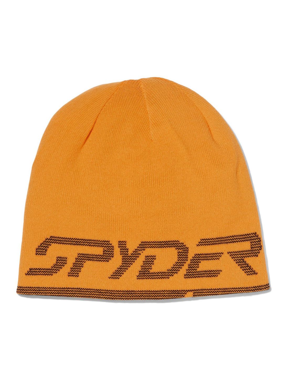 Spyder, Reversible Innsbruck bonnet hommes Saffron orange 