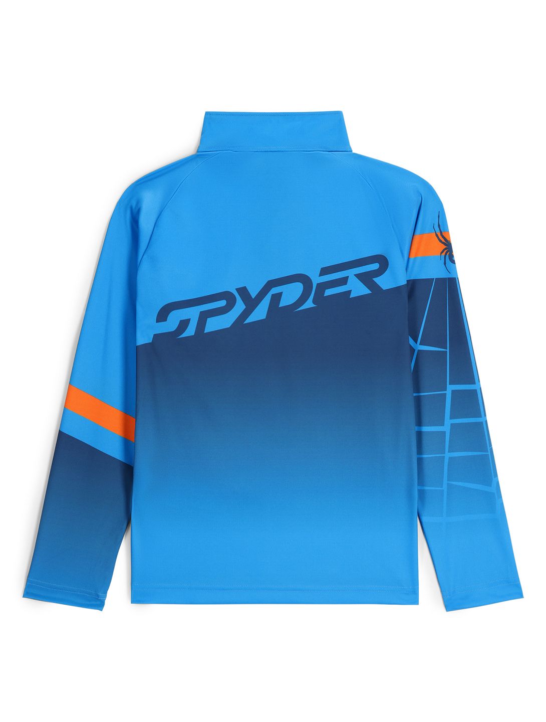 Spyder, Incline 1/2 Zip pull de ski enfants Aether Blue bleu 