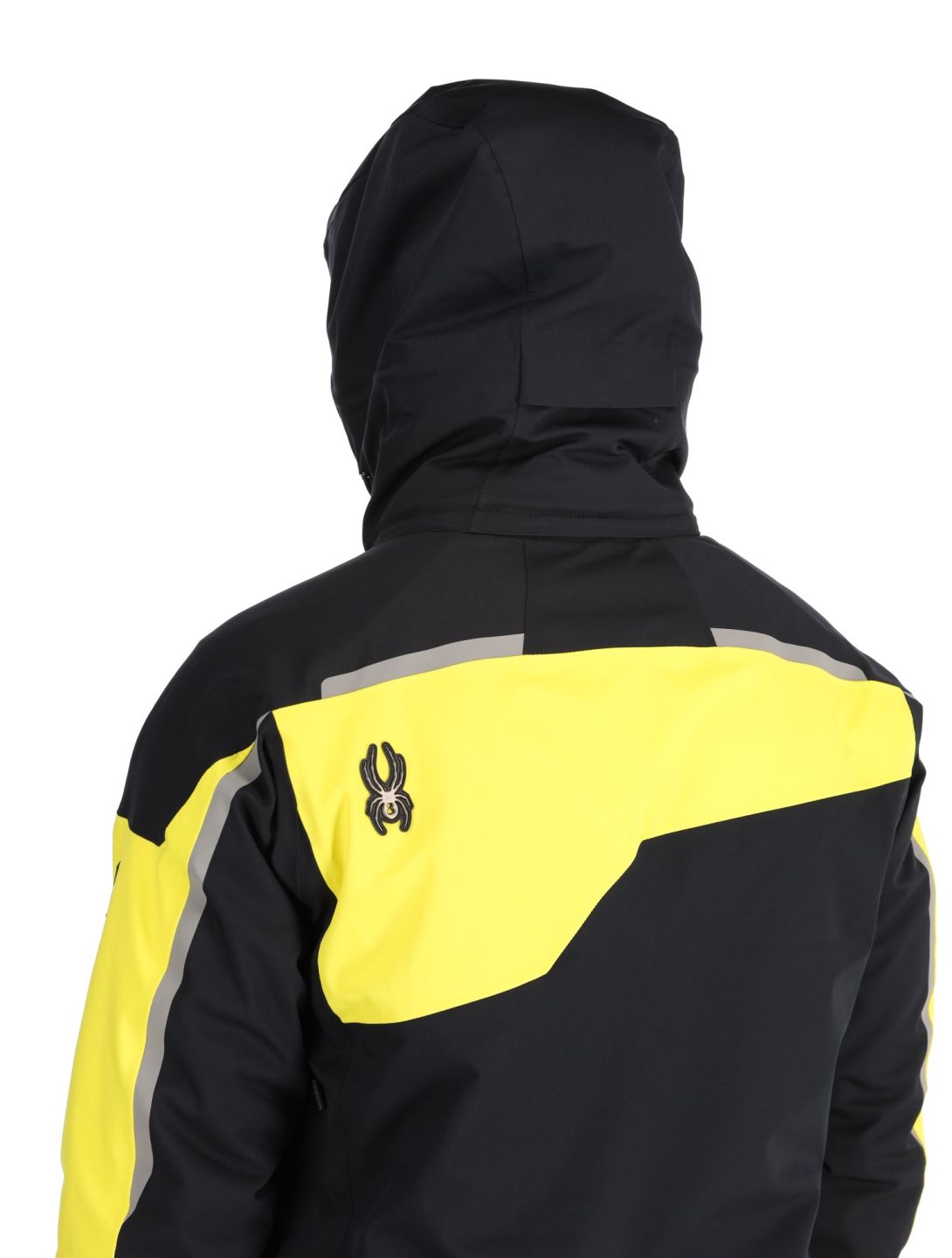 Spyder, Leader veste de ski hommes Acid Yellow jaune, noir 