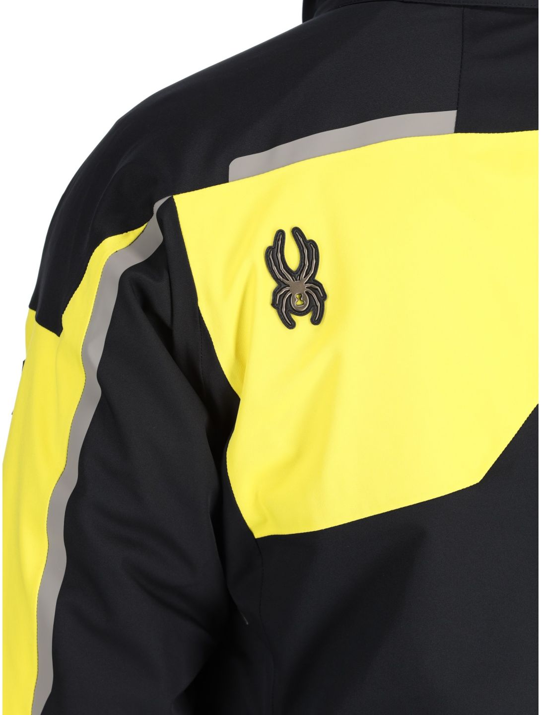 Spyder, Leader veste de ski hommes Acid Yellow jaune, noir 