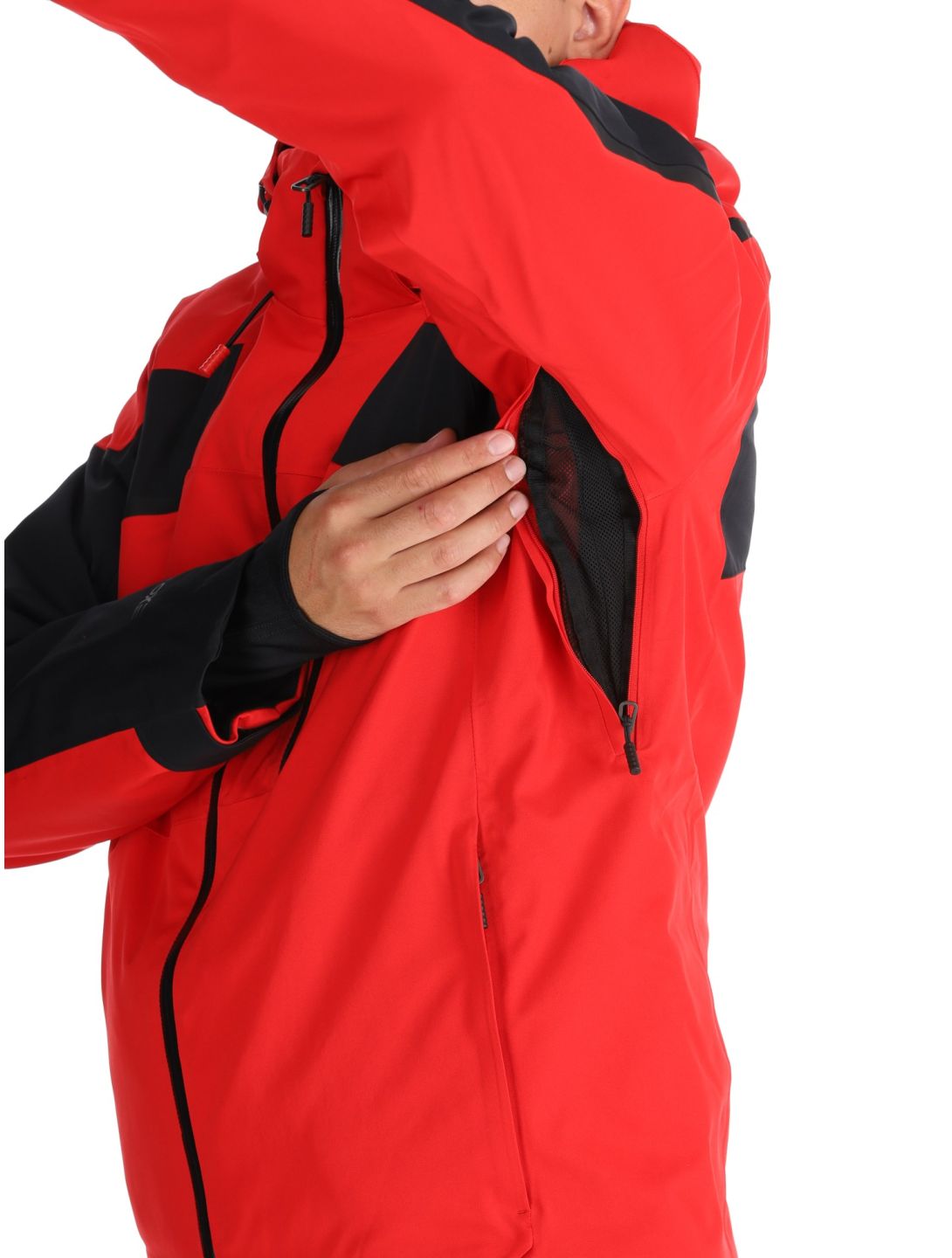 Spyder, Leader veste de ski hommes Spyder Red noir, rouge 