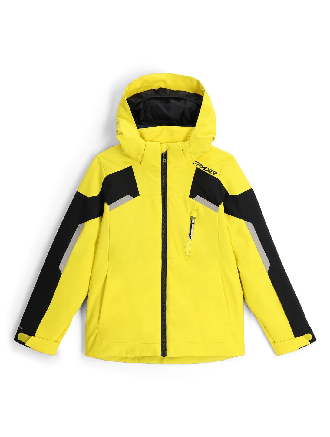 Spyder, Leader veste de ski enfants Acid Yellow jaune 