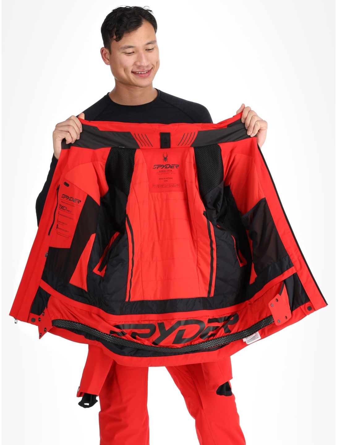 Spyder, Monterosa veste de ski hommes Spyder Red rouge 