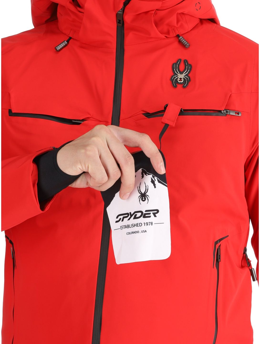 Spyder, Monterosa veste de ski hommes Spyder Red rouge 