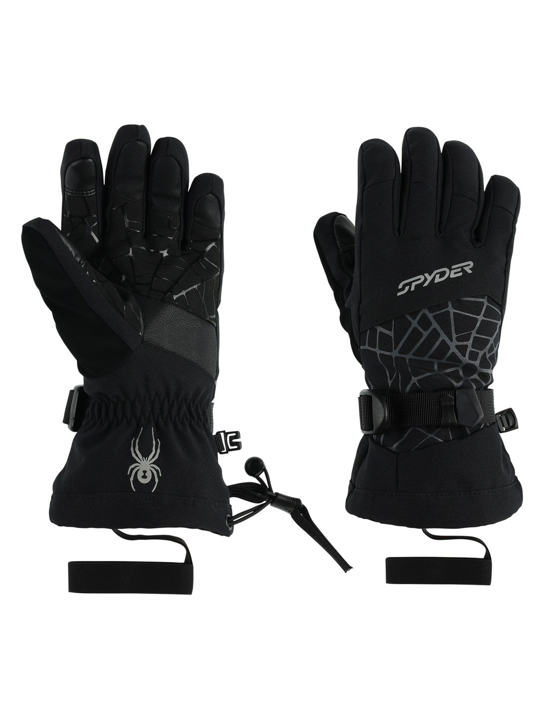 Spyder, Overweb gants de ski enfants Black noir 