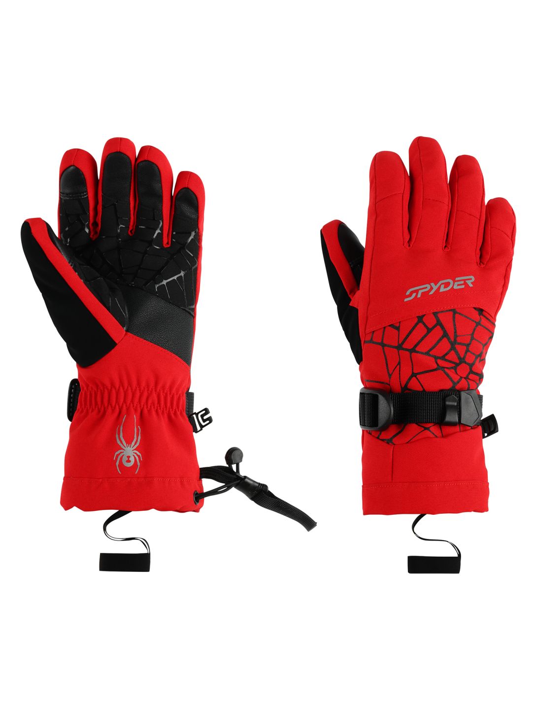 Spyder, Overweb gants de ski enfants Spyder Red rouge 