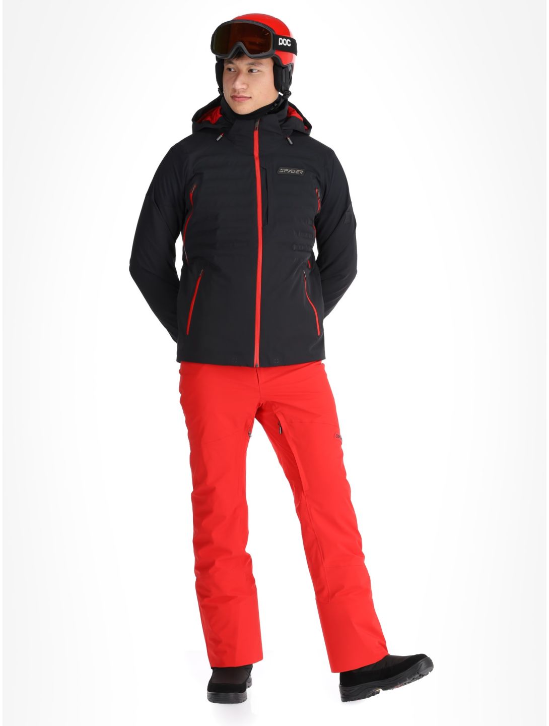 Spyder, Pinnacle veste de ski hommes Black noir 