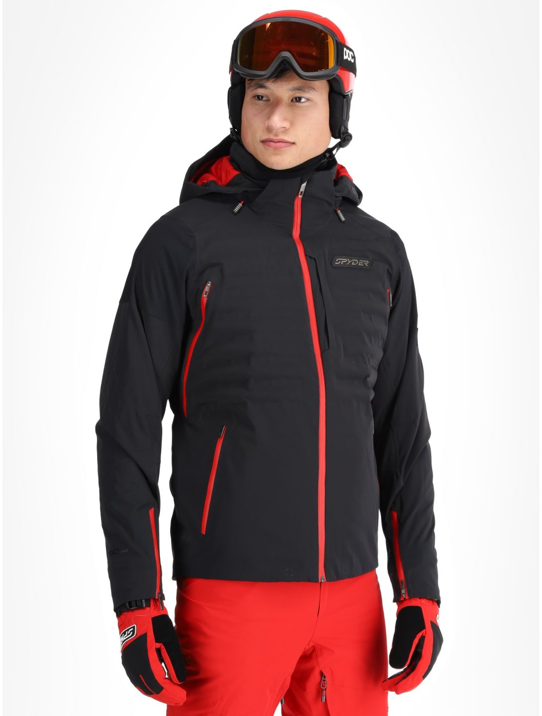 Spyder, Pinnacle veste de ski hommes Black noir 