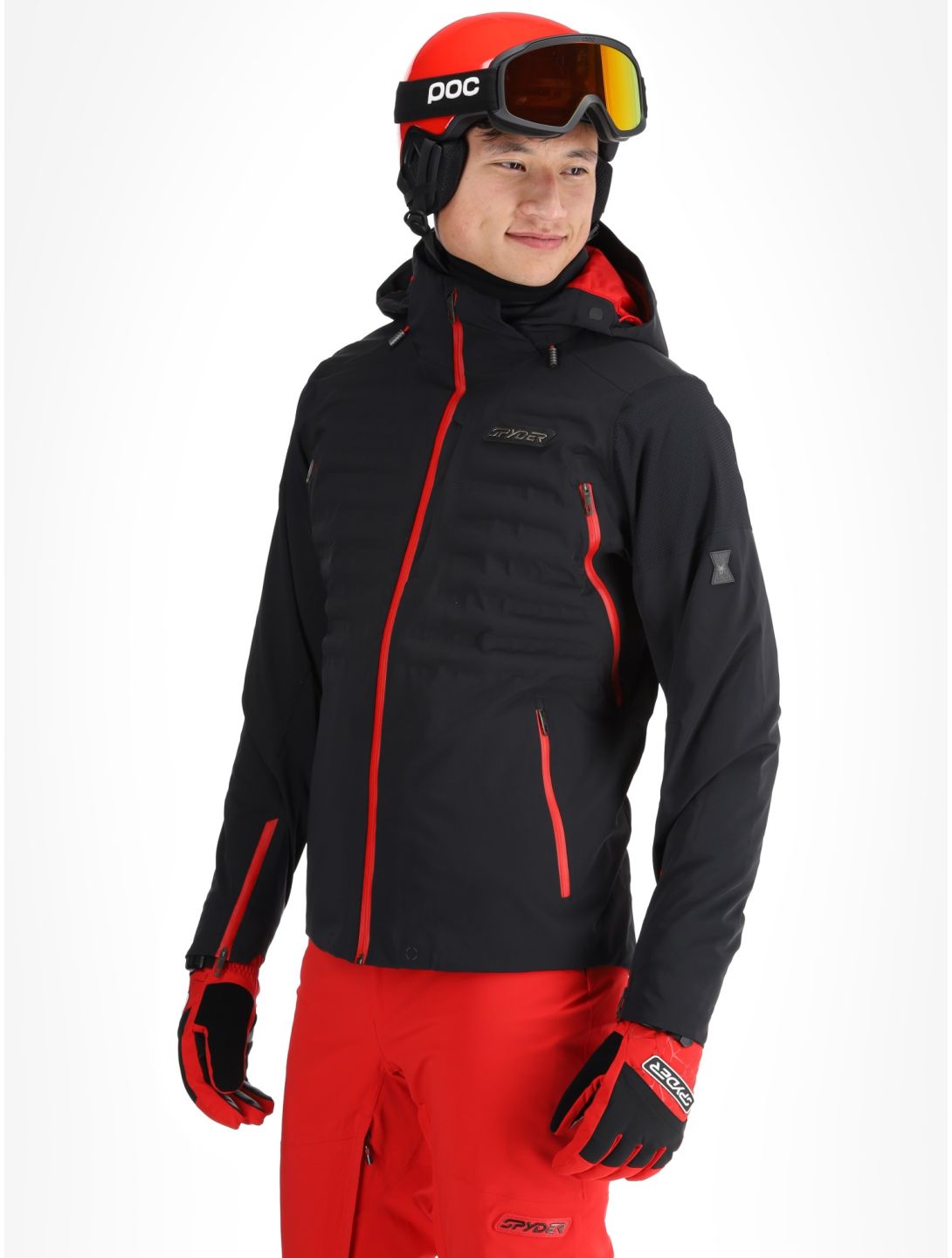 Spyder, Pinnacle veste de ski hommes Black noir 