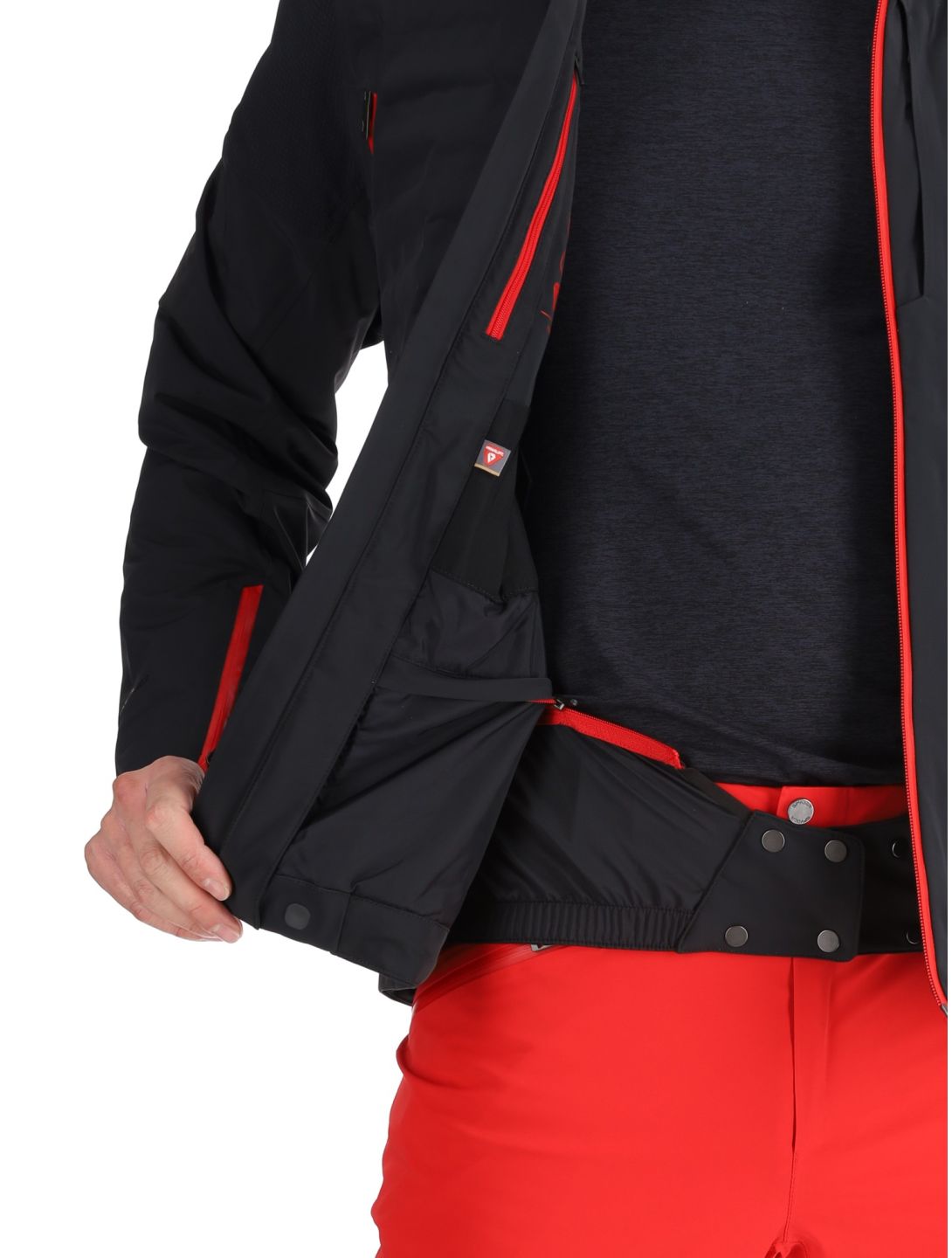 Spyder, Pinnacle veste de ski hommes Black noir 