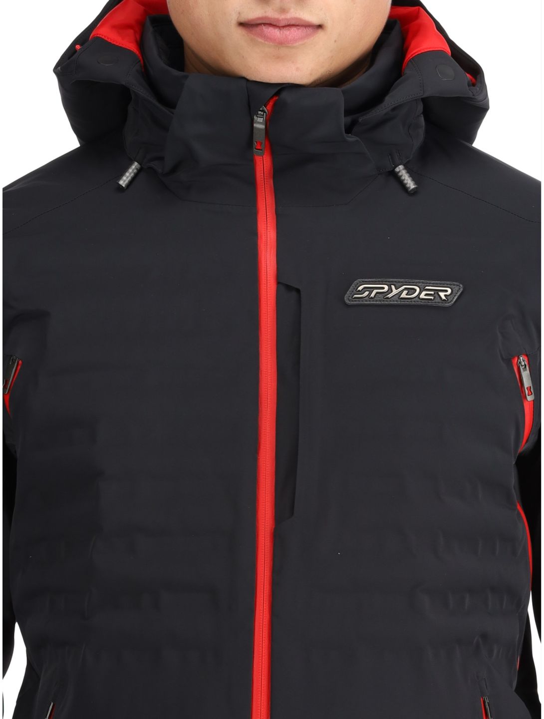 Spyder, Pinnacle veste de ski hommes Black noir 