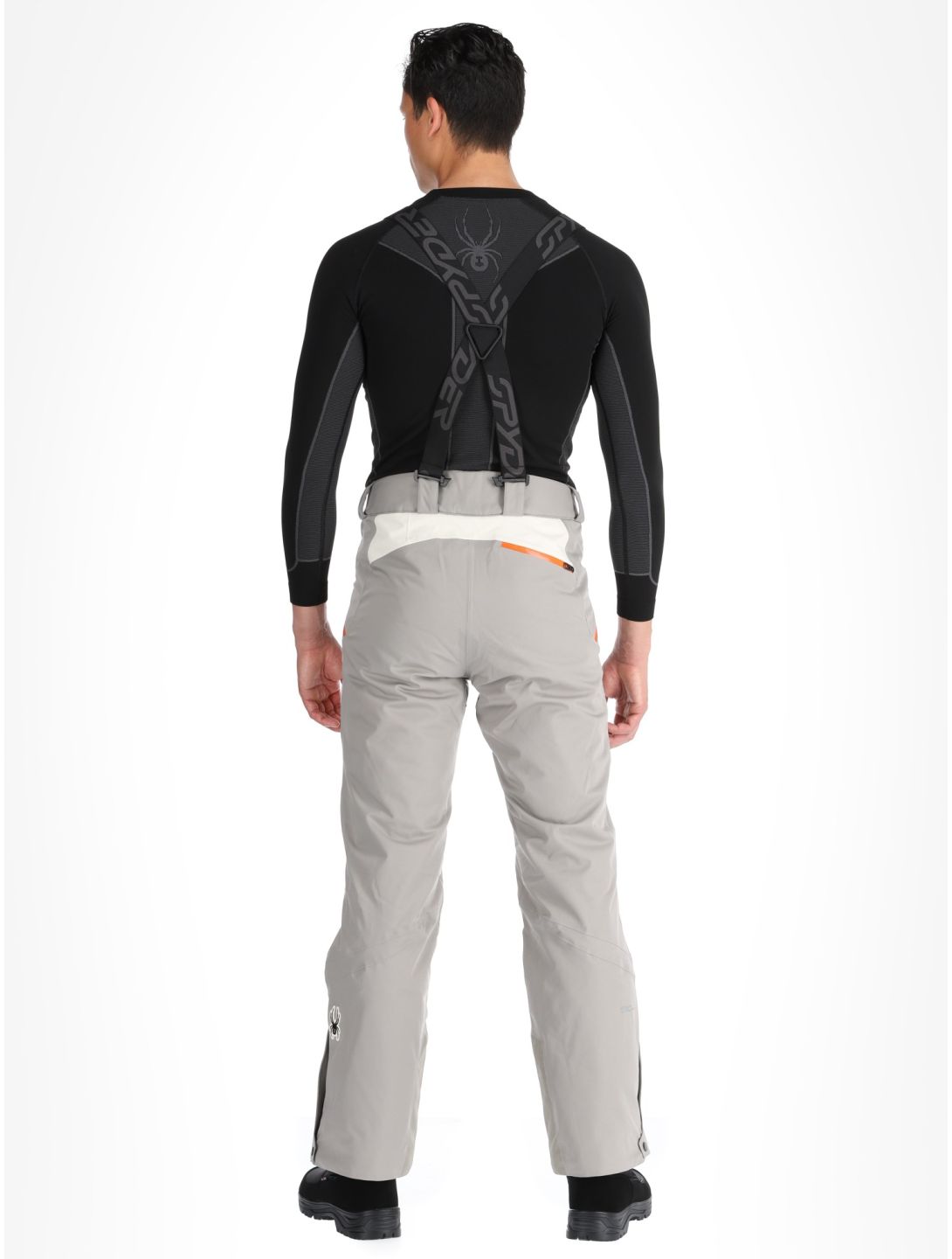 Spyder, Propulsion pantalon de ski hommes Concrete gris 