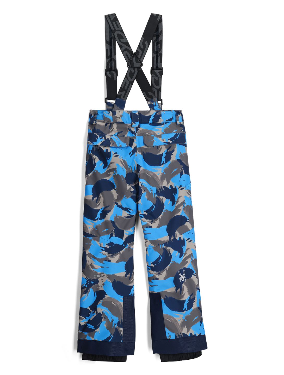 Spyder, Propulsion pantalon de ski enfants Camouflage Aether Blue bleu 