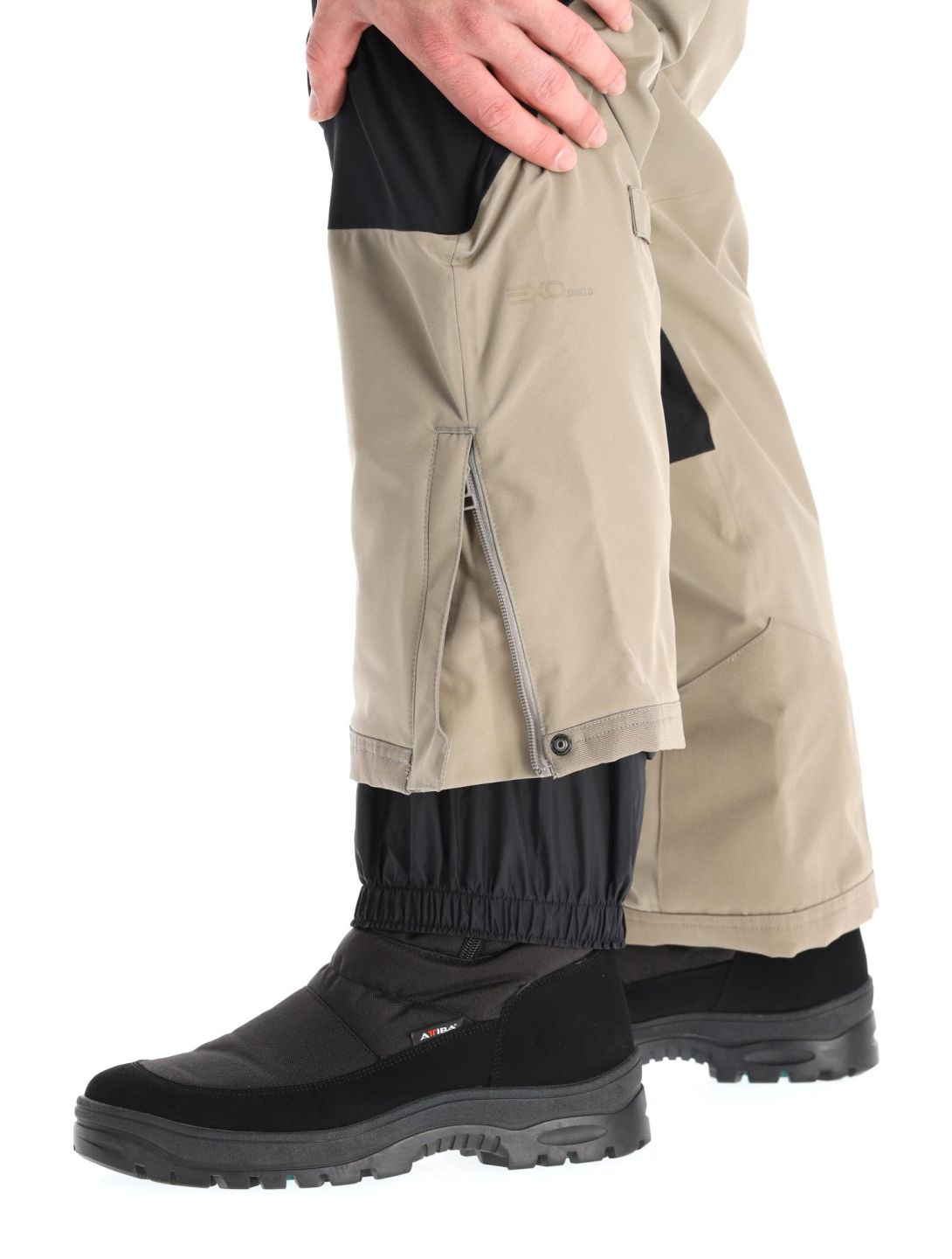 Spyder, Terrain Bib pantalon de ski hommes Desert Taupe brun 