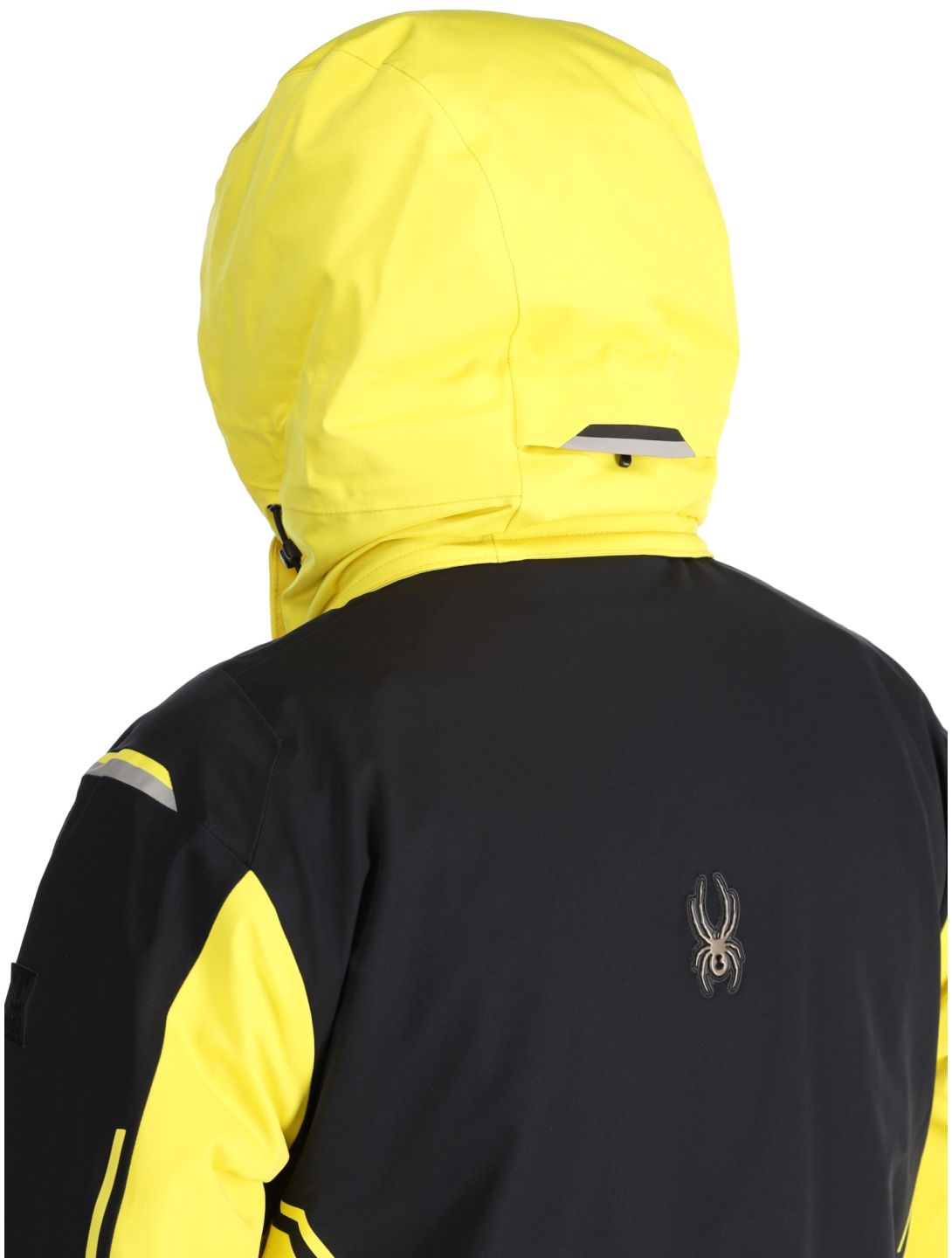 Spyder, Titan veste de ski hommes Acid Yellow jaune, noir 