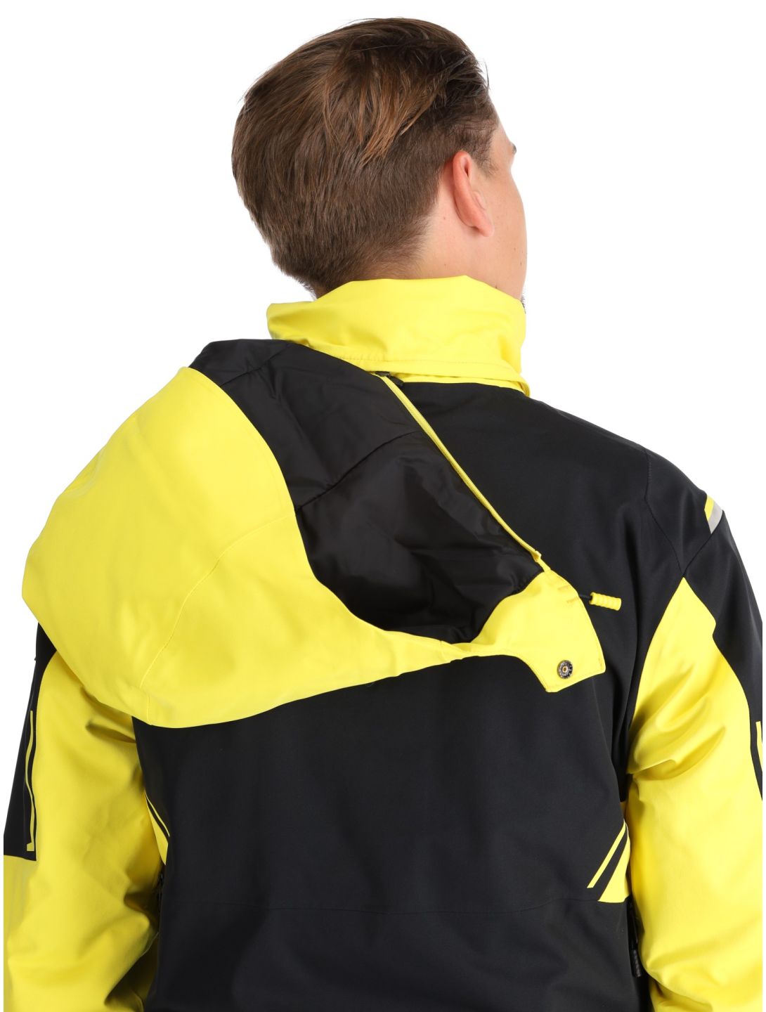 Spyder, Titan veste de ski hommes Acid Yellow jaune, noir 