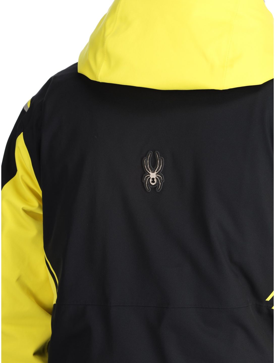 Spyder, Titan veste de ski hommes Acid Yellow jaune, noir 