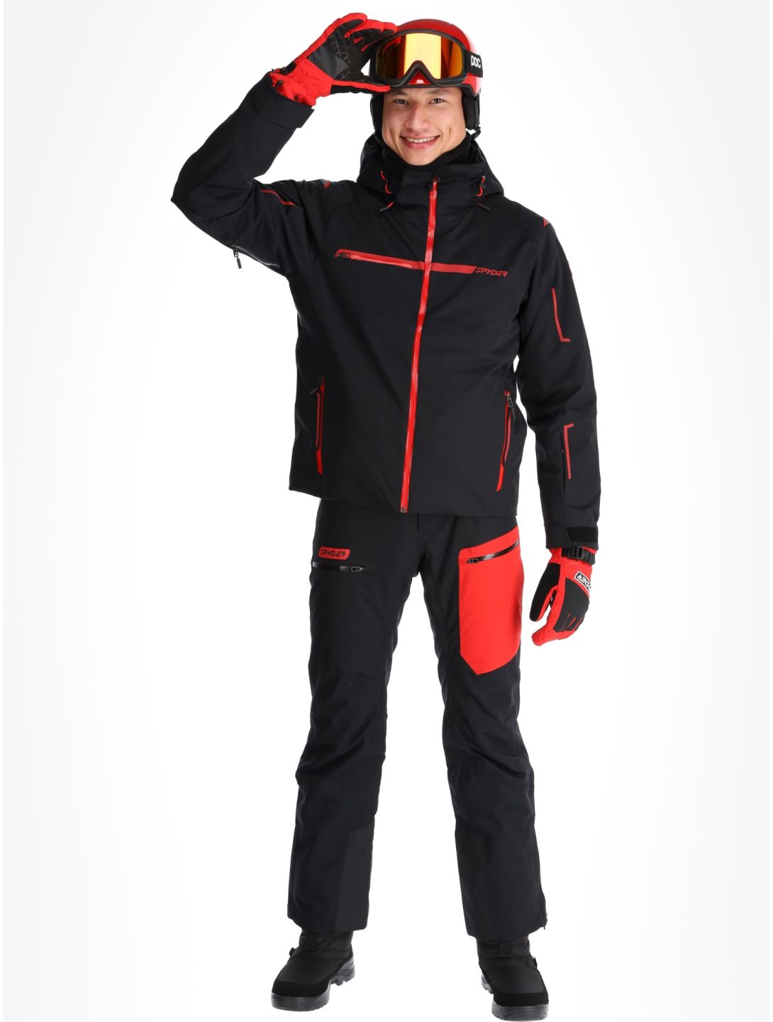 Spyder, Titan veste de ski hommes Black noir 