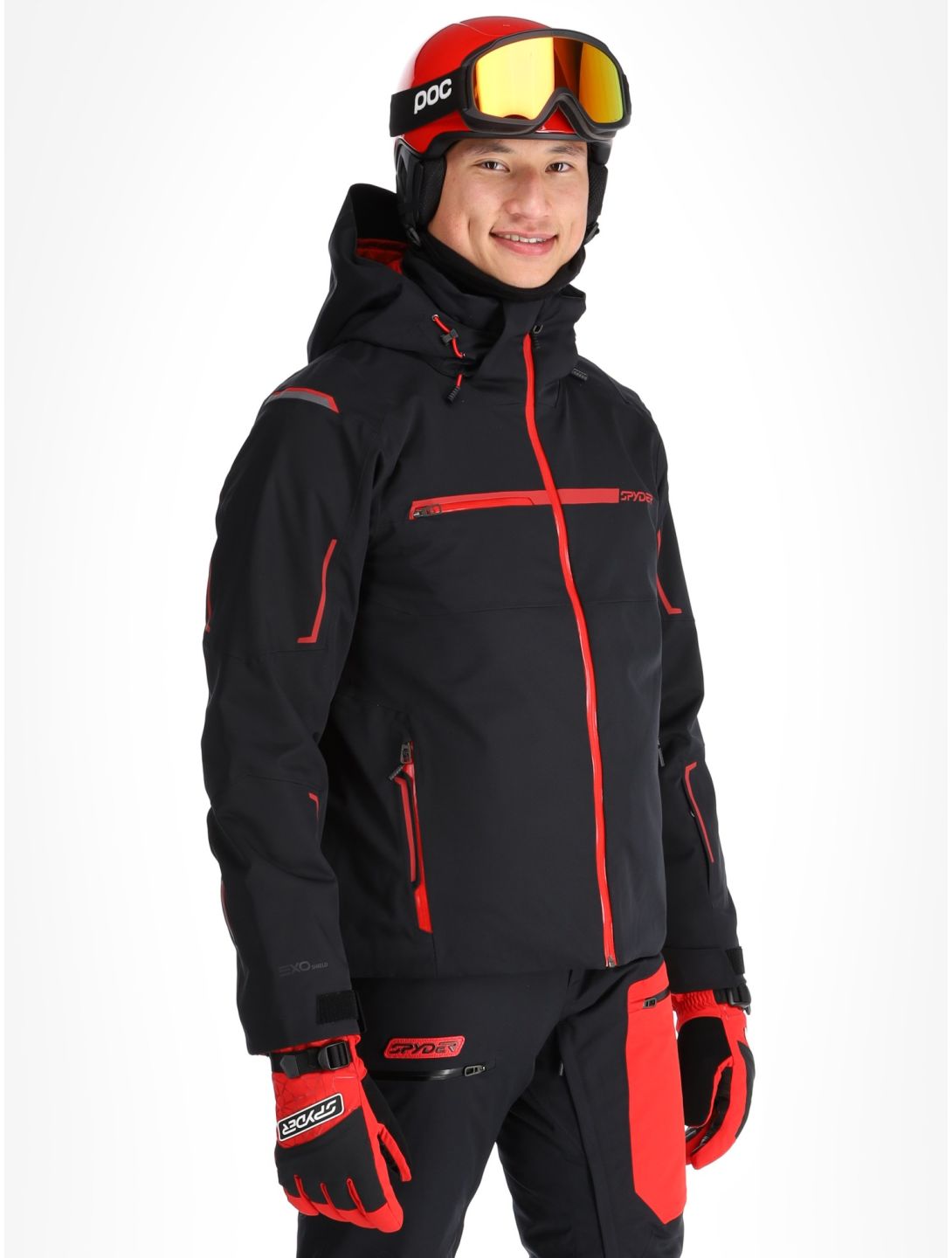 Spyder, Titan veste de ski hommes Black noir 