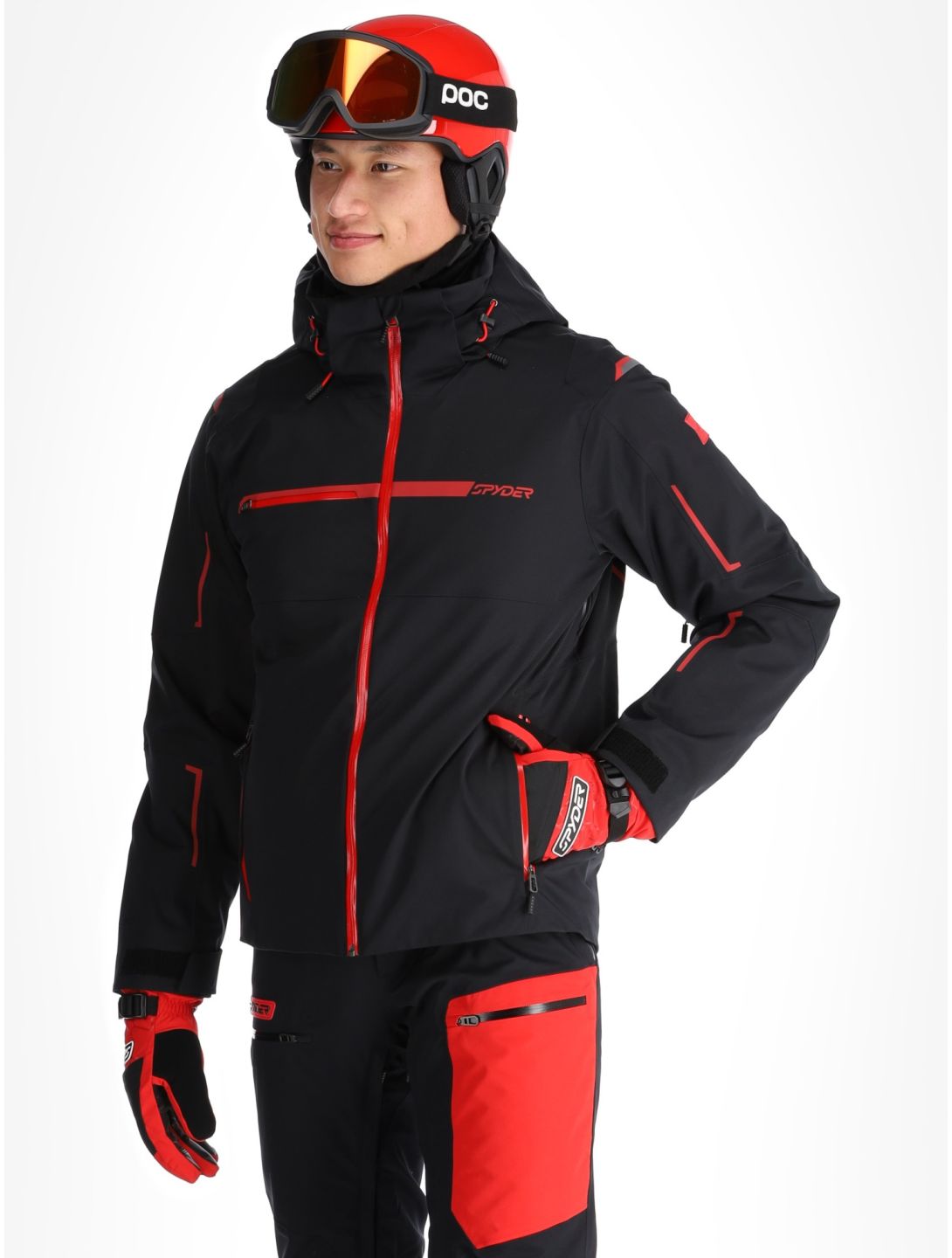 Spyder, Titan veste de ski hommes Black noir 