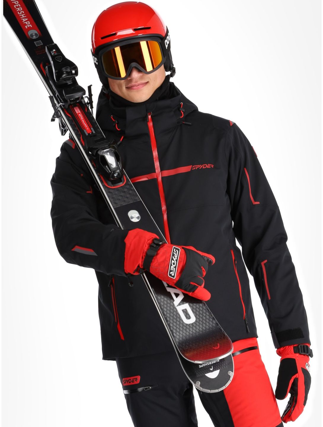 Spyder, Titan veste de ski hommes Black noir 