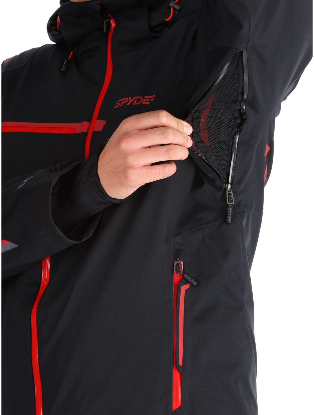 Spyder, Titan veste de ski hommes Black noir 