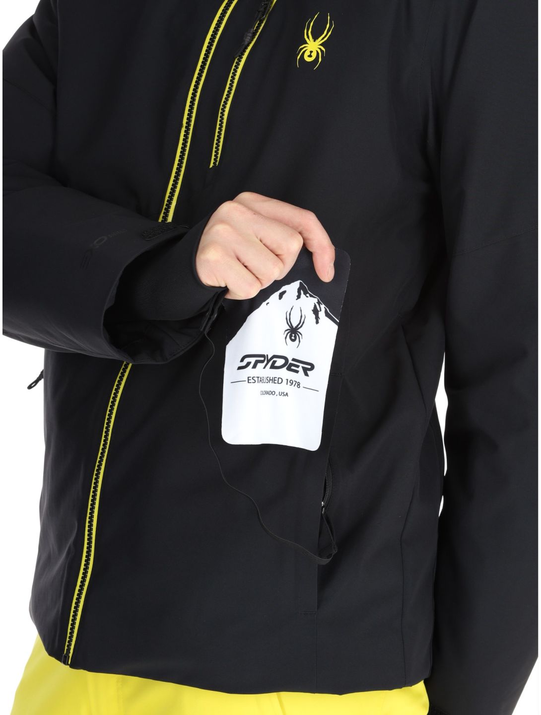 Spyder, Tripoint veste de ski hommes Black noir 