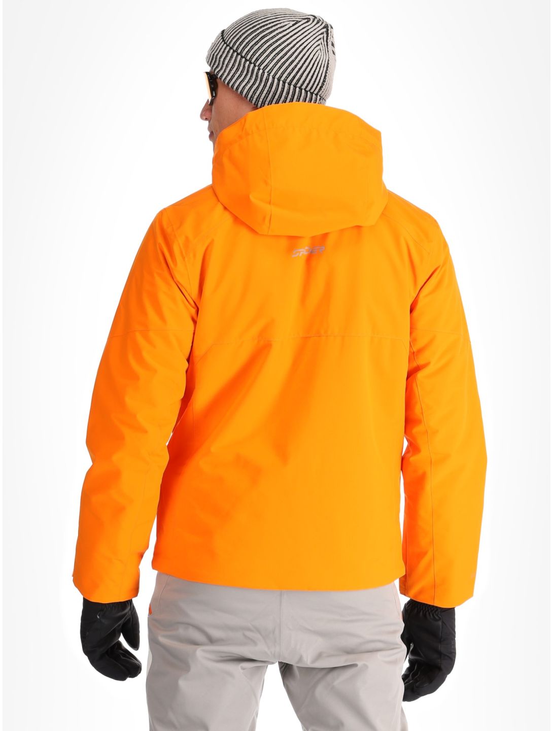 Spyder, Tripoint veste de ski hommes Orange Shock noir 