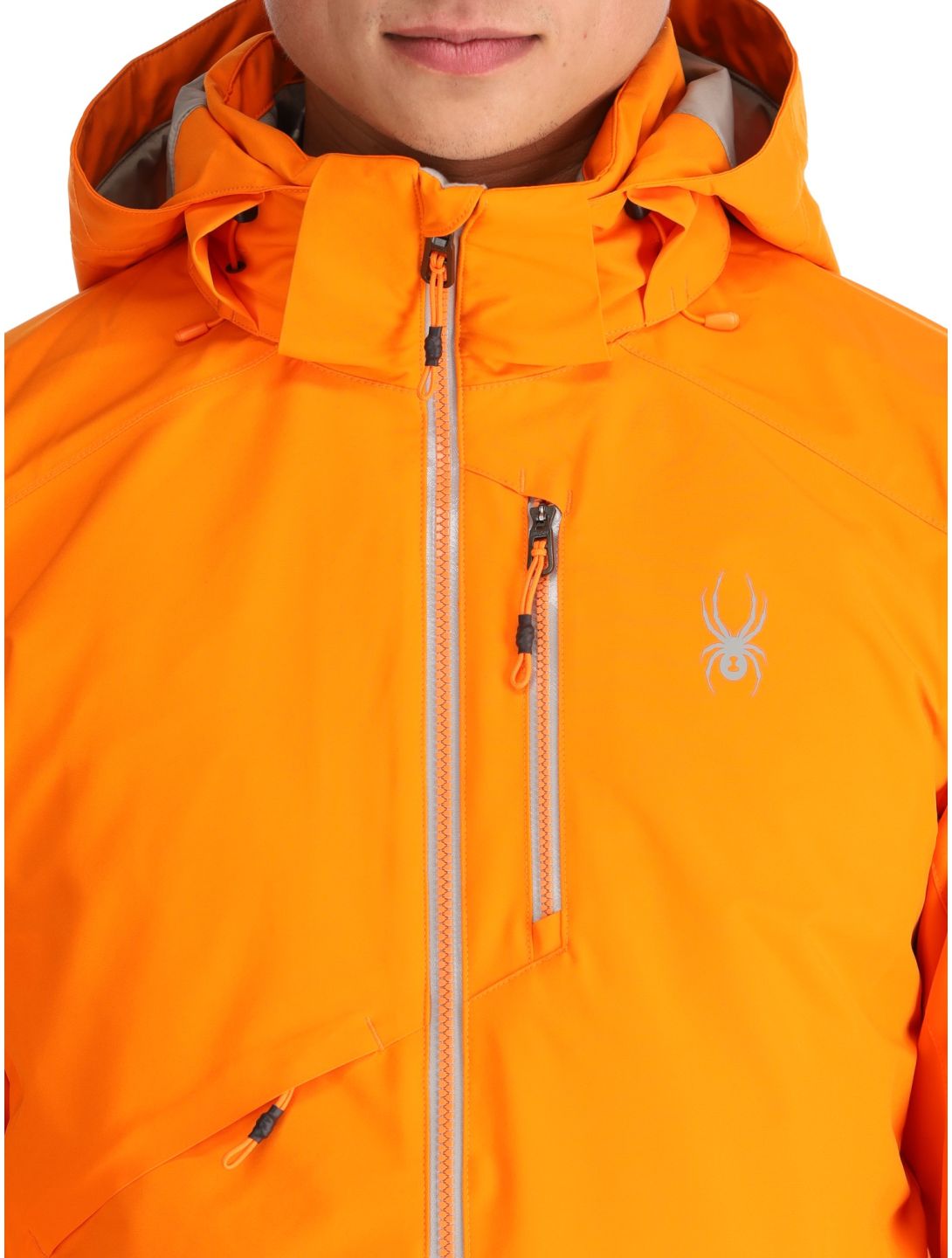 Spyder, Tripoint veste de ski hommes Orange Shock noir 