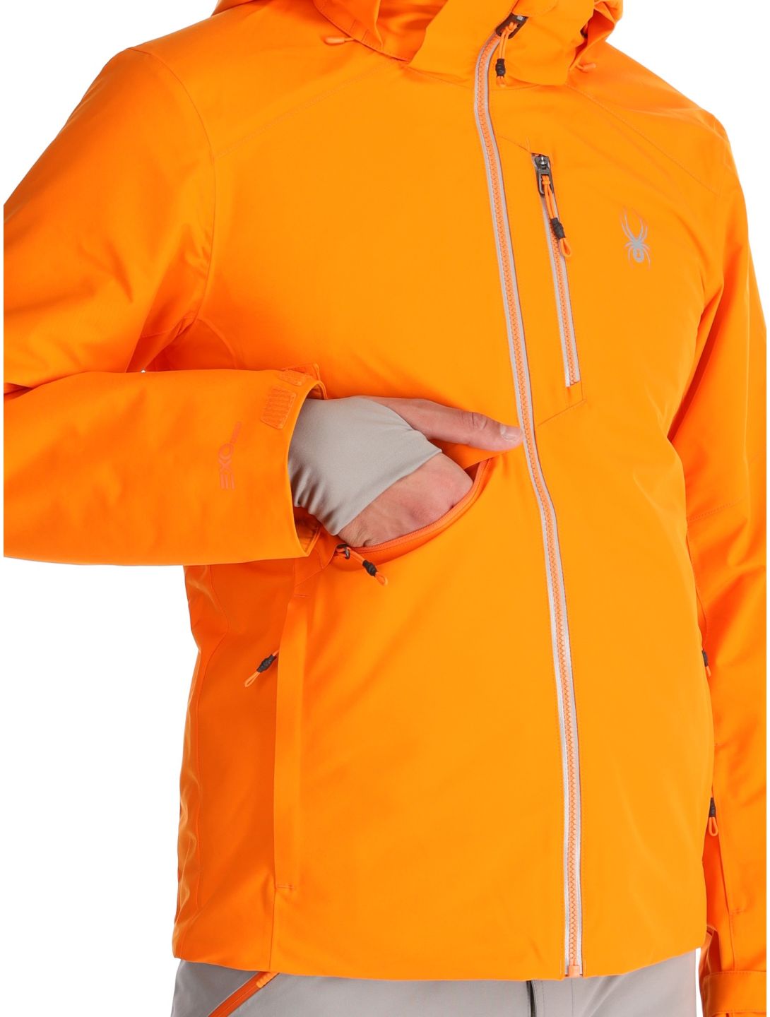 Spyder, Tripoint veste de ski hommes Orange Shock noir 