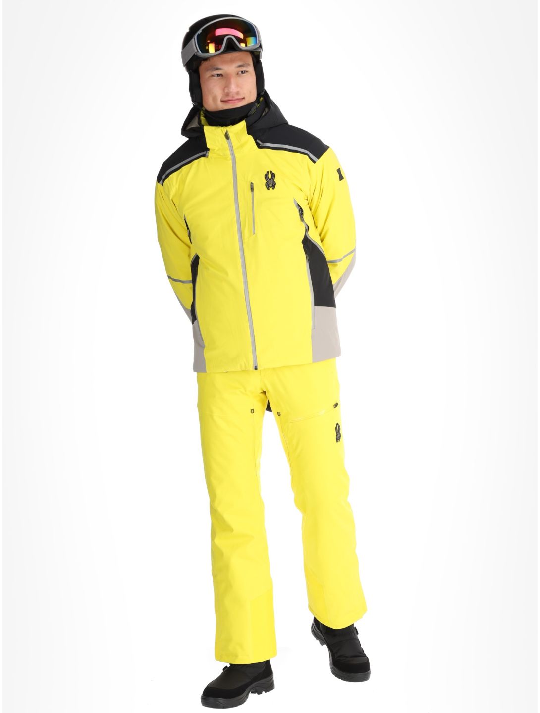 Spyder, Vanqysh veste de ski hommes Acid Yellow jaune 